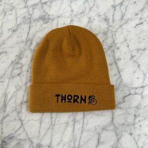 Thorn Cycling Beanie Gold OS NWOT